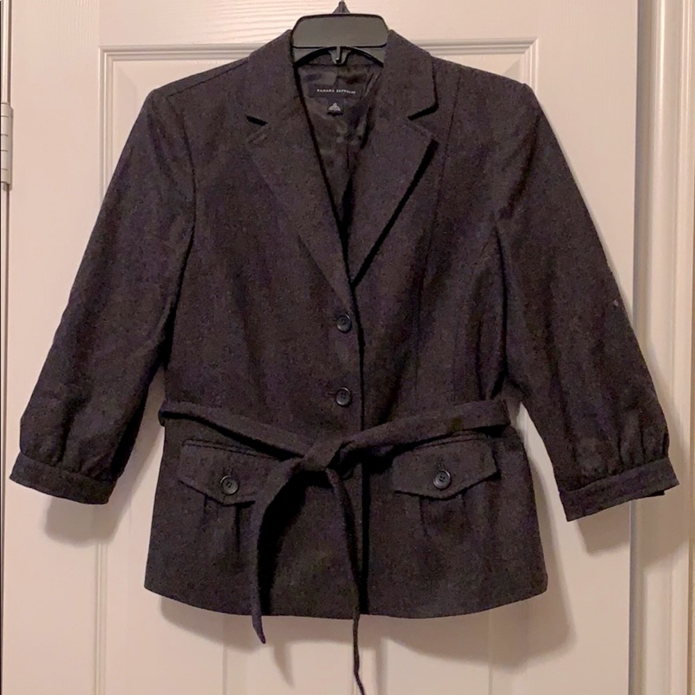 Banana Republic Charcoal Grey Blazer